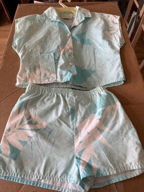 Vintage Liberty House "Great stuff for Kids" 2 Piece Short set